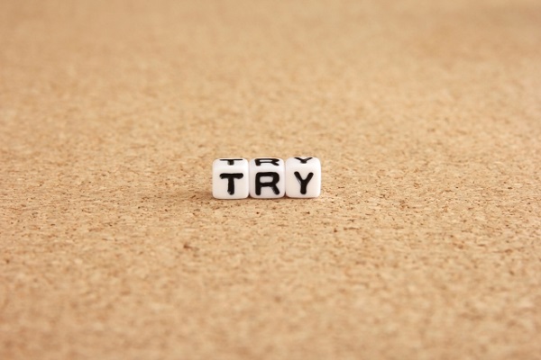 try