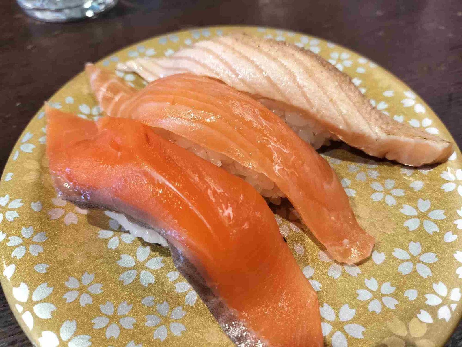 函太郎で食べた握り寿司のアップ